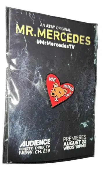 Mr Mercedes TV Serie - pin promocional oficial — Stephen King