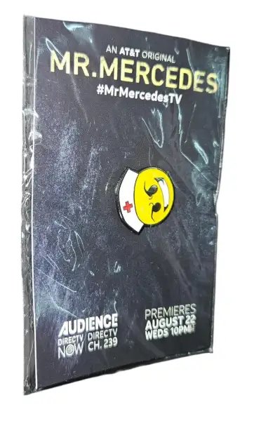 Mr Mercedes TV Serie - pin promocional oficial — Stephen King