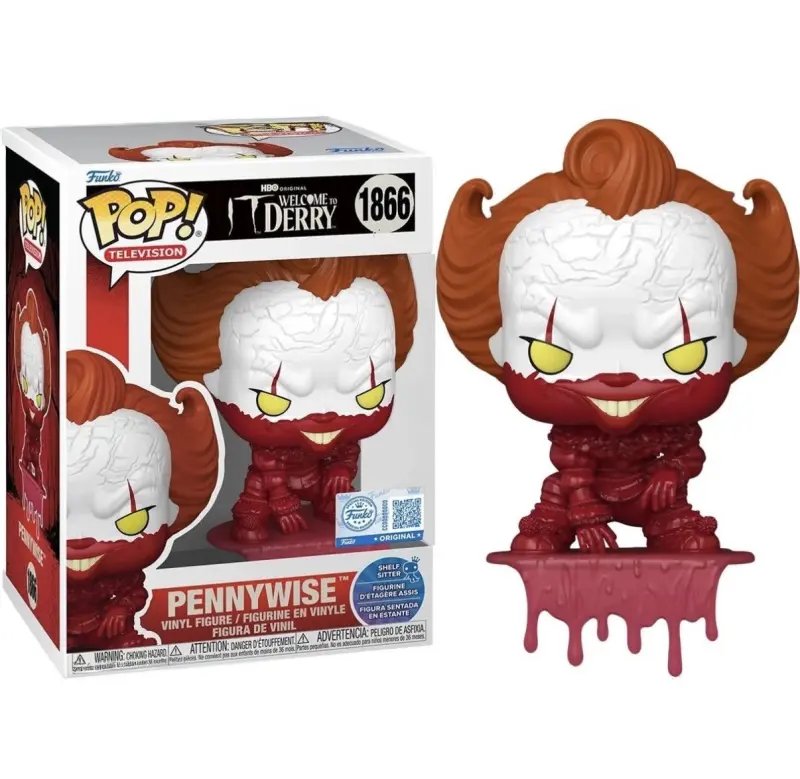 Funko Pop - Blood Pennywise (1866) - IT: Welcome to Derry — Stephen King - 1