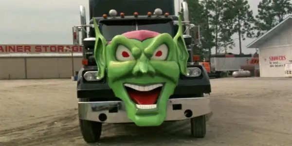 ¡El camión de Maximum Overdrive a escala!