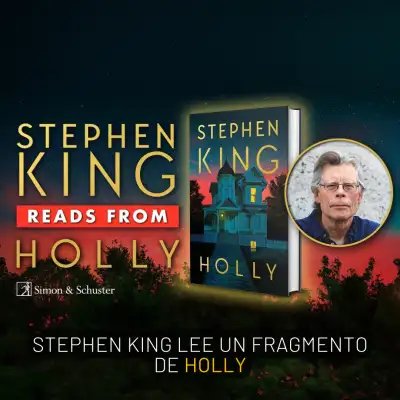 Stephen King leerá un fragmento de HOLLY