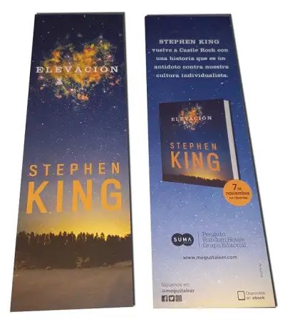 Elevación - Señalador oficial — Stephen King