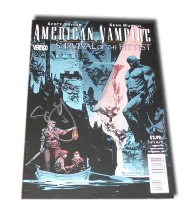 American Vampire 3 - N.4 Firmado por Scott Snyder (Inglés) — Stephen King