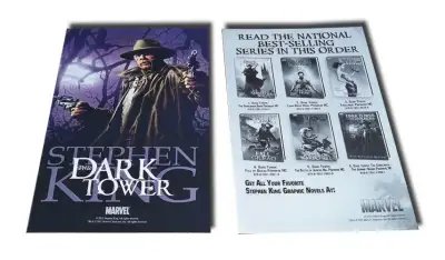 The Dark Tower - The Journey Begins - Postal promocional — Stephen King