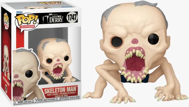 Funko Pop - Skeleton Man (1747) - IT: Welcome to Derry — Stephen King - 1
