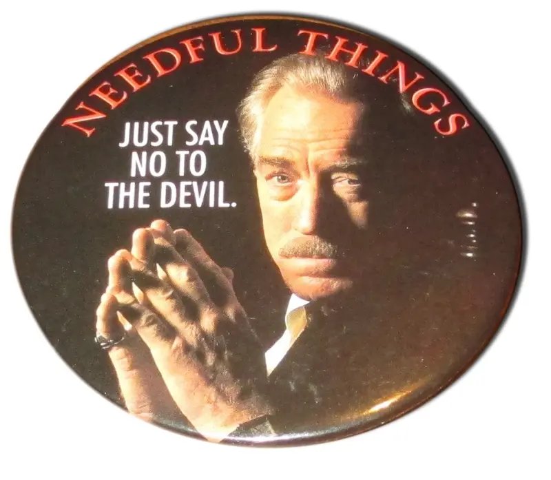 Needful Things - Pin Gigante oficial — Stephen King - 1