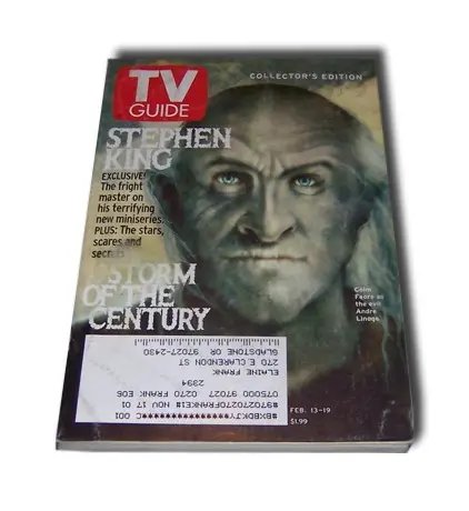 TV Guide - Storm of the Century (Inglés) — Stephen King - 1