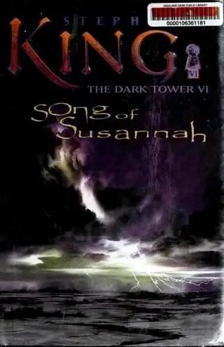 Portada de La Torre Oscura VI: Canción de Susannah de Stephen King